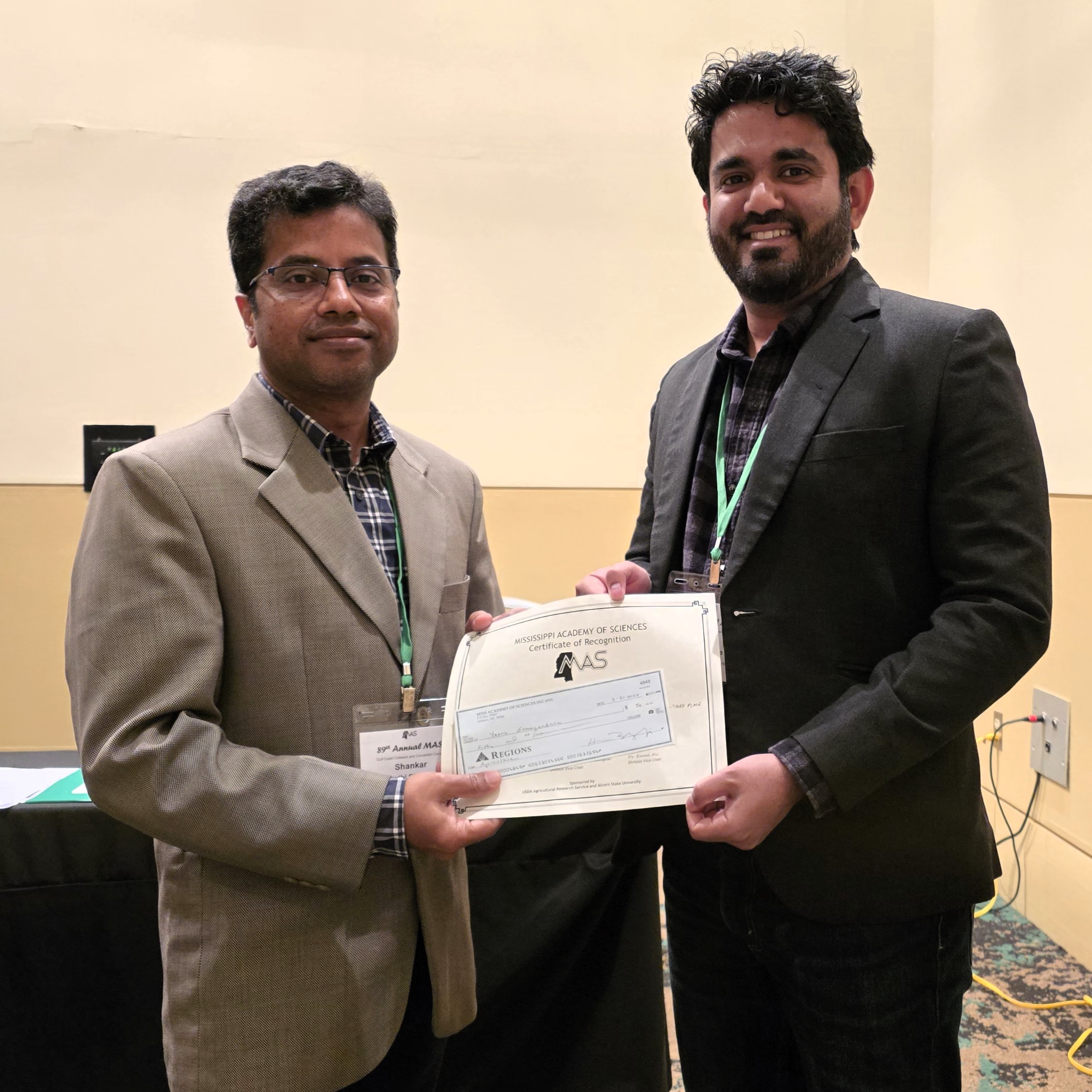 Third Place in Poster Presentation